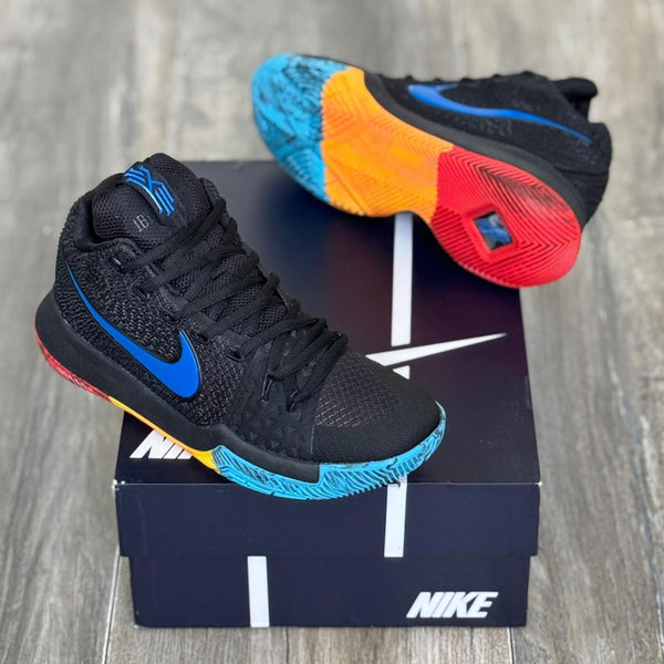 Nike Kyrie 3 Black Sole Colors