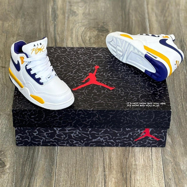 Nike Flight Legacy Lakers (niÃ±o)