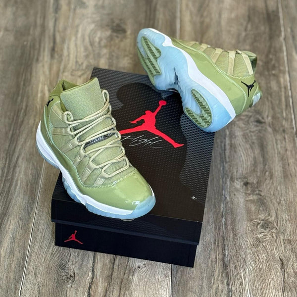 Retro 11 Olive Lux Wheat