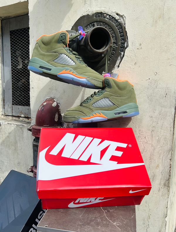 Air Jordan 5 Retro Oliva